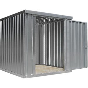 Materialcontainer MC 1200, verzinkt, zerlegt, mit Holzfußboden Materialcontainer MC 1200, verzinkt, zerlegt, mit Holzfußboden