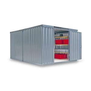 Materialcontainer Mod. 1340, verzinkt, zerlegt, mit Holzfußboden Materialcontainer Mod. 1340, verzinkt, zerlegt, mit Holzfußboden