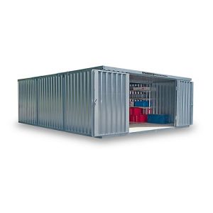 Materialcontainer Mod. 1560, verzinkt, zerlegt, ohne Boden Materialcontainer Mod. 1560, verzinkt, zerlegt, ohne Boden