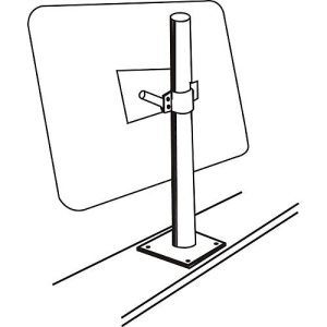 Mauerpfosten, für Spiegelgröße 3, H 1200 mm Mauerpfosten, für Spiegelgröße 3, H 1200 mm