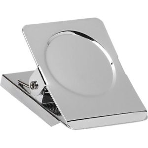 Maul Papierklemme mit Magnet, B 40 mm, Klemmweite 23 mm, Haftkraft 1,2 kg, hellsilber Maul Papierklemme mit Magnet, B 40 mm, Klemmweite 23 mm, Haftkraft 1,2 kg, hellsilber