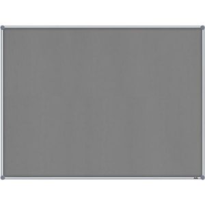 MAUL Pinnwandtafel 2000, Textil, grau, 1000 x 1500 mm MAUL Pinnwandtafel 2000, Textil, grau, 1000 x 1500 mm