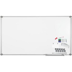 MAUL Whiteboard Premium 2000 SET, silber, kunststoffbeschichtet, 1800 x 900 mm MAUL Whiteboard Premium 2000 SET, silber, kunststoffbeschichtet, 1800 x 900 mm