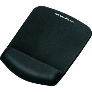 Mauspad-Handgelenkauflage Fellowes PlushTouch, rutschfest, ergonomisch, schwarz Mauspad-Handgelenkauflage Fellowes PlushTouch, rutschfest, ergonomisch, schwarz