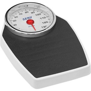 Mechanische Badezimmerwaage KERN MGC 100K-1S05, Wägebereich 150 kg, rutschfeste Trittfläche, Gummifüße, B 285 × T 425 × H 85 mm, 5er-Set Mechanische Badezimmerwaage KERN MGC 100K-1S05, Wägebereich 150 kg, rutschfeste Trittfläche, Gummifüße, B 285 × T 425 × H 85 mm, 5er-Set