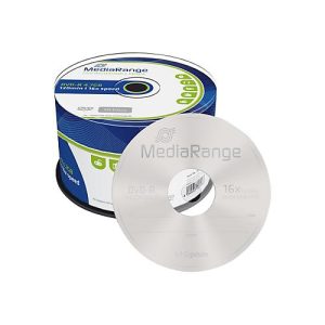 MediaRange – 50 x DVD-R – 4.7 GB (120 Min.) 16x – Spindel MediaRange – 50 x DVD-R – 4.7 GB (120 Min.) 16x – Spindel