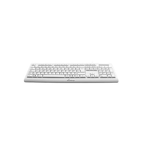 MediaRange MROS110 - Tastatur - USB - QWERTZ - Deutschland/Österreich/Schweiz - weiß