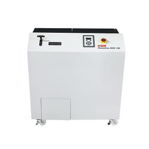 Medienvernichter HSM StoreEx HDS 150, Sicherheitsstufen T-1, E-2, H-3, Schnittbreite 40 mm, lichtgrau/eisengrau Medienvernichter HSM StoreEx HDS 150, Sicherheitsstufen T-1, E-2, H-3, Schnittbreite 40 mm, lichtgrau/eisengrau