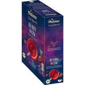 Messmer Finest Berry Wow Früchtetee, Teebeutel, 15 Stück Messmer Finest Berry Wow Früchtetee, Teebeutel, 15 Stück
