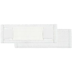 Mikrofasermopp Perfect White, Breite 400 mm, m. Taschen und Laschen Mikrofasermopp Perfect White, Breite 400 mm, m. Taschen und Laschen