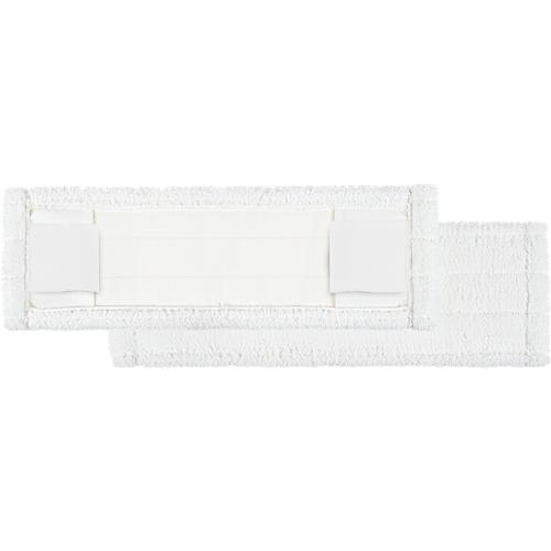 Mikrofasermopp Perfect White, Breite 400 mm, m. Taschen und Laschen