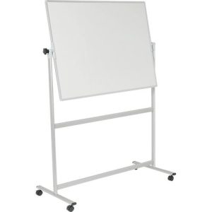 Mobiles Whiteboard Franken U-Act! Line®, Querformat, 2-seitig nutzbar, Stahl weiß emailliert & Aluminium, magnethaftend, Ablageleiste, B 1400 x H 1880 mm Mobiles Whiteboard Franken U-Act! Line®, Querformat, 2-seitig nutzbar, Stahl weiß emailliert & Aluminium, magnethaftend, Ablageleiste, B 1400 x H 1880 mm