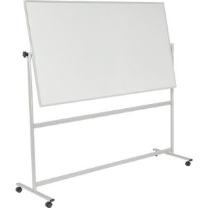 Mobiles Whiteboard Franken U-Act! Line®, Querformat, 2-seitig nutzbar, Stahl weiß emailliert & Aluminium, magnethaftend, Ablageleiste, B 2200 x H 1930 mm Mobiles Whiteboard Franken U-Act! Line®, Querformat, 2-seitig nutzbar, Stahl weiß emailliert & Aluminium, magnethaftend, Ablageleiste, B 2200 x H 1930 mm