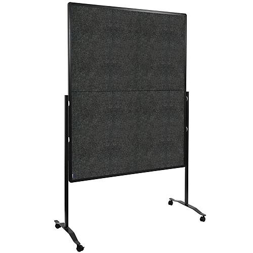 Moderationswand Legamaster PREMIUM PLUS klappbar, Textil, anthrazit
