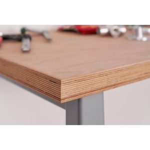 Modulare Werkbank Schäfer Shop Select, Grundeinheit, Buche Multiplexplatte, bis 500 kg, B 1500 x T 700 x H 840 mm, Lichtgrau ral 7035 Modulare Werkbank Schäfer Shop Select, Grundeinheit, Buche Multiplexplatte, bis 500 kg, B 1500 x T 700 x H 840 mm, Lichtgrau ral 7035