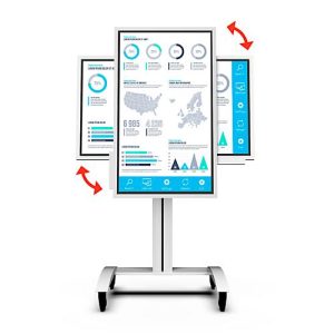 Monitorständer Peerless-AV SR560-FLIP2, mobil, für 1 digitales Flipchart Samsung FLIP2 mit 55 oder 65″, Rotationsfunktion, höhenverstell-/dreh-/neigbar Monitorständer Peerless-AV SR560-FLIP2, mobil, für 1 digitales Flipchart Samsung FLIP2 mit 55 oder 65″, Rotationsfunktion, höhenverstell-/dreh-/neigbar