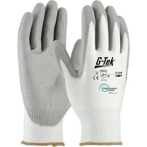 Montagehandschuh G-Tek® 3RX 31-330R, EN 388: 4 1 2 1 X, Nitrilschaum, 90 % Recycling-Kunststoff & 10 % Elastan, weiß-grau, Größe 11, 1 Paar Montagehandschuh G-Tek® 3RX 31-330R, EN 388: 4 1 2 1 X, Nitrilschaum, 90 % Recycling-Kunststoff & 10 % Elastan, weiß-grau, Größe 11, 1 Paar