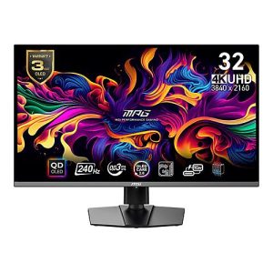 MSI MPG 321URXDE QD-OLED – OLED-Monitor – Gaming – 80 cm (31.5′) – 3820 x 2160 4K @ 240 Hz – 1000 cd/m² MSI MPG 321URXDE QD-OLED – OLED-Monitor – Gaming – 80 cm (31.5′) – 3820 x 2160 4K @ 240 Hz – 1000 cd/m²