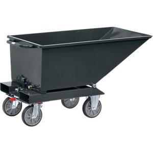 Muldenkipper 4701, 250 l, anthrazit RAL 7016, mit Ablasshahn und Sieb Muldenkipper 4701, 250 l, anthrazit RAL 7016, mit Ablasshahn und Sieb