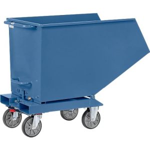 Muldenkipper 4703, 600 l, blau RAL 5007, ohne Ablasshahn und Sieb Muldenkipper 4703, 600 l, blau RAL 5007, ohne Ablasshahn und Sieb