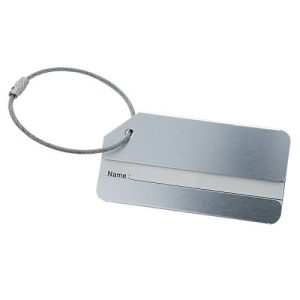Namensschild für Office Rucksack/Schultergurt/Office Box S Serie Sigel Move It, beschreibbar, L 80 x B 40 mm, Aluminium & Metall, silber Namensschild für Office Rucksack/Schultergurt/Office Box S Serie Sigel Move It, beschreibbar, L 80 x B 40 mm, Aluminium & Metall, silber