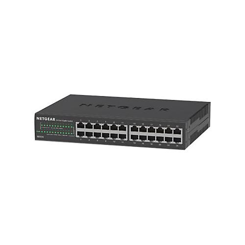 NETGEAR GS324v2 - Switch - 24 Anschlüsse - unmanaged - an Rack montierbar