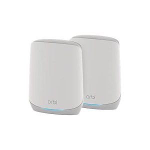 NETGEAR Orbi RBK762S – WLAN-System – (Router, Extender) – bis zu 465 m² – Netz 1GbE – Wi-Fi 6 NETGEAR Orbi RBK762S – WLAN-System – (Router, Extender) – bis zu 465 m² – Netz 1GbE – Wi-Fi 6