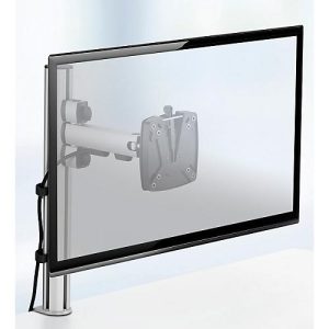 Novus Monitorsäule TSS Single 250, Klemme 14 bis 40 mm, H 445 mm, Tragkraft 10 kg Novus Monitorsäule TSS Single 250, Klemme 14 bis 40 mm, H 445 mm, Tragkraft 10 kg