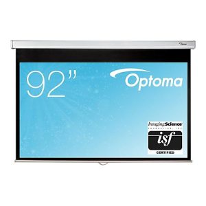 Optoma PWC – Leinwand – Deckenmontage möglich, geeignet für Wandmontage – 233.7 cm (92′) – 16:9 – Matte White Optoma PWC – Leinwand – Deckenmontage möglich, geeignet für Wandmontage – 233.7 cm (92′) – 16:9 – Matte White