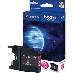 Original Brother Tintenpatrone LC-1280XLM, Einzelpack, magenta Original Brother Tintenpatrone LC-1280XLM, Einzelpack, magenta