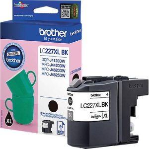 Original Brother Tintenpatrone LC-227XLBK, Einzelpack, schwarz Original Brother Tintenpatrone LC-227XLBK, Einzelpack, schwarz