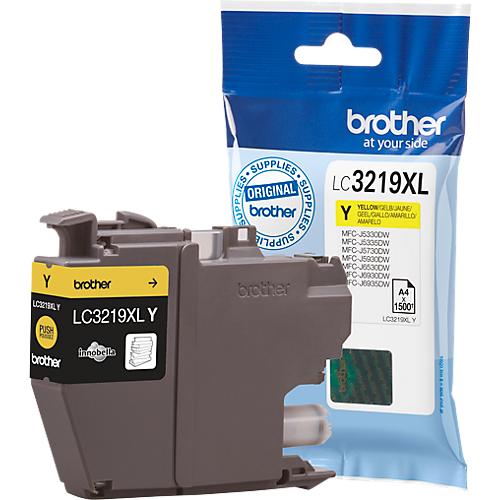 Original Brother Tintenpatrone LC-3219XLY, Einzelpack, gelb
