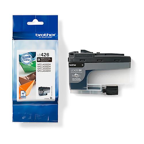 Original Brother Tintenpatrone LC-426BK, Einzelpack, schwarz