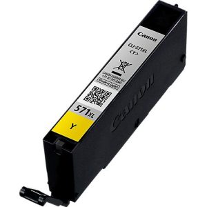 Original Canon Tintenpatrone CLI-571Y XL, Einzelpack, gelb Original Canon Tintenpatrone CLI-571Y XL, Einzelpack, gelb