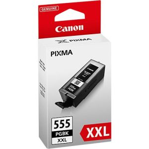 Original Canon Tintenpatrone PGI-555PGBK XXL, Einzelpack, schwarz-pigmentiert Original Canon Tintenpatrone PGI-555PGBK XXL, Einzelpack, schwarz-pigmentiert