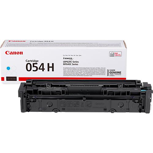 Original Canon Toner 054H, Einzelpack, cyan