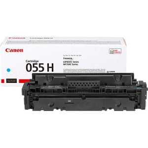 Original Canon Toner 055H, Einzelpack, cyan Original Canon Toner 055H, Einzelpack, cyan