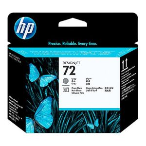 Original HP DesignJet Druckkopf 72, Einzelpack, grau/fotoschwarz (C9380A)