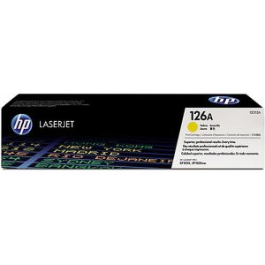 Original HP Toner 126A, Einzelpack, gelb Original HP Toner 126A, Einzelpack, gelb