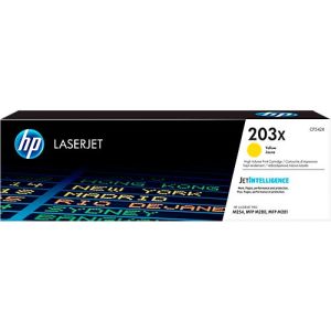 Original HP Toner 203X, Einzelpack, gelb Original HP Toner 203X, Einzelpack, gelb