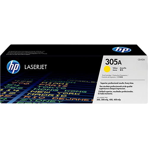 Original HP Toner 305A, Einzelpack, gelb