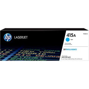 Original HP Toner 415A (W2031A), 2.100 Seiten, Einzelpack, cyan Original HP Toner 415A (W2031A), 2.100 Seiten, Einzelpack, cyan
