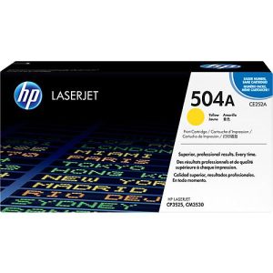 Original HP Toner 504A, Einzelpack, gelb Original HP Toner 504A, Einzelpack, gelb