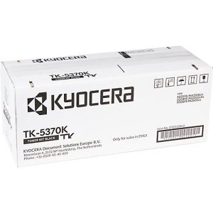 Original Kyocera Toner TK-5370K, 7000 A4 Seiten, inkl. Resttonerbehälter, Einzelpack, schwarz Original Kyocera Toner TK-5370K, 7000 A4 Seiten, inkl. Resttonerbehälter, Einzelpack, schwarz