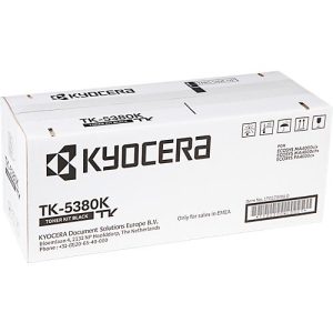 Original Kyocera Toner TK-5380K, 13000 A4 Seiten, inkl. Resttonerbehälter, Einzelpack, schwarz Original Kyocera Toner TK-5380K, 13000 A4 Seiten, inkl. Resttonerbehälter, Einzelpack, schwarz