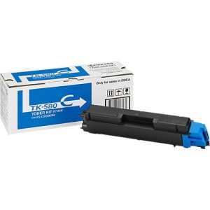 Original Kyocera Toner TK-580C, Einzelpack, cyan Original Kyocera Toner TK-580C, Einzelpack, cyan