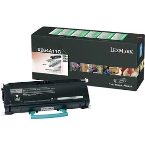 Original Lexmark Toner X264, Einzelpack, schwarz
