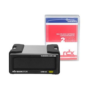 Overland Tandberg RDX QuikStor – RDX-Laufwerk – SuperSpeed USB 3.0 – extern – mit 2-TB-Kassette Overland Tandberg RDX QuikStor – RDX-Laufwerk – SuperSpeed USB 3.0 – extern – mit 2-TB-Kassette