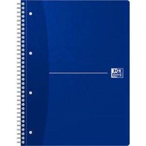 Oxford Office-Collegeblock, DIN A4+, 70 Blatt kariert, 5er Pack, blau Oxford Office-Collegeblock, DIN A4+, 70 Blatt kariert, 5er Pack, blau