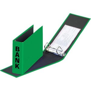 PAGNA Bankordner, PP Karton, Rückenbreite 52 mm, DIN A6 quer, grün PAGNA Bankordner, PP Karton, Rückenbreite 52 mm, DIN A6 quer, grün